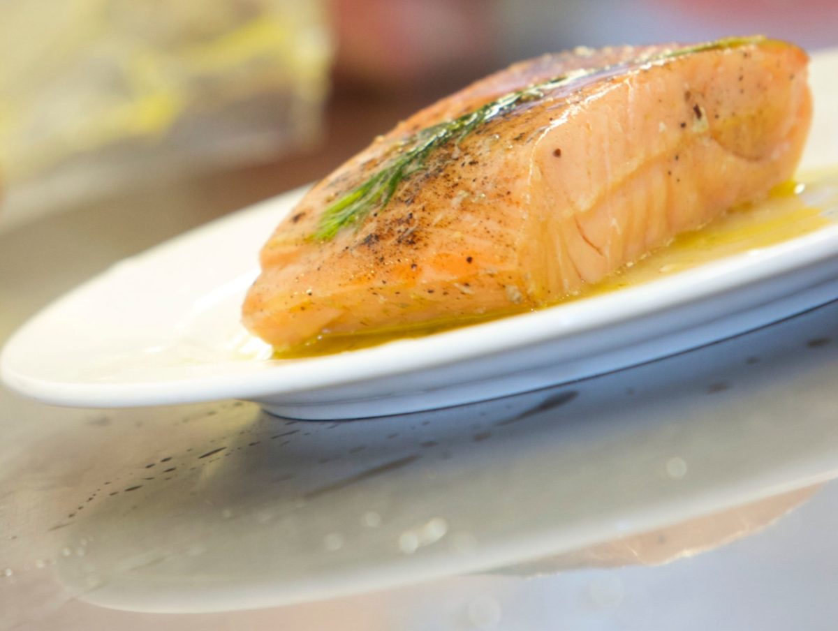 SOUS VIDE SALMON WITH FENNEL POLLEN BUTTER Rosendale Online